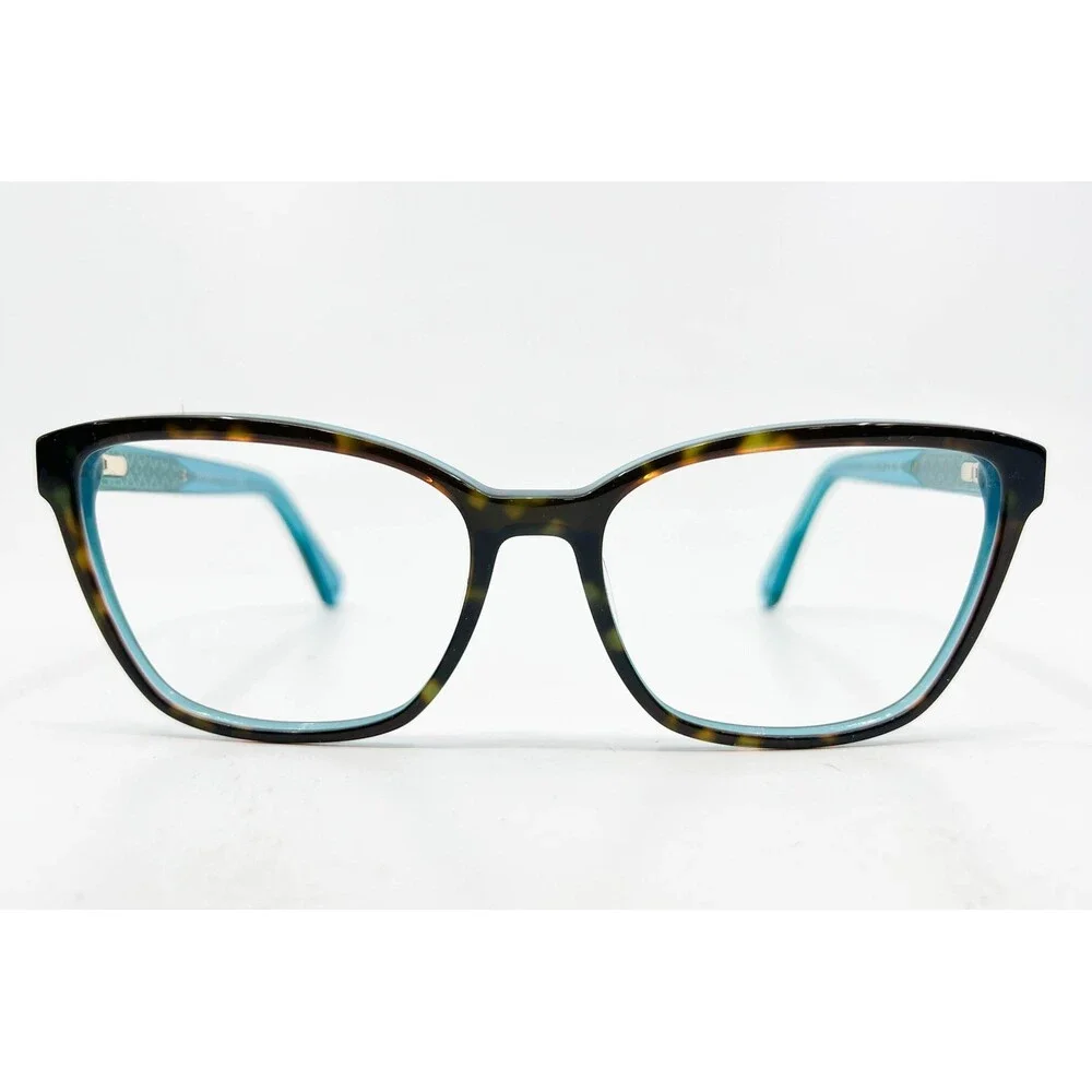 Kate Spade Eyeglasses Womens Tortoise Blue Belen YAP 140 55-16-140 - Picture 2 of 8